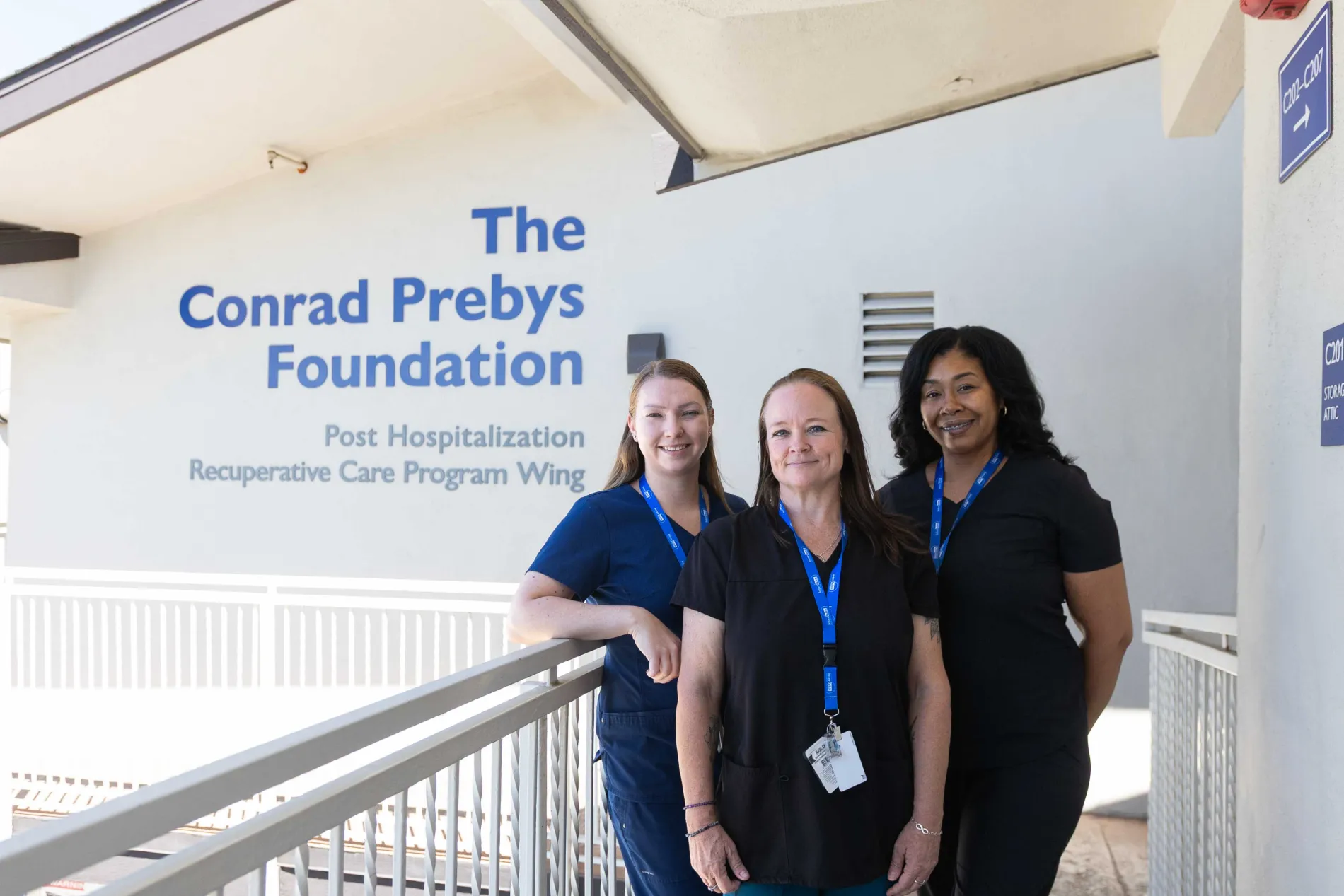 Nursing staff at Turk